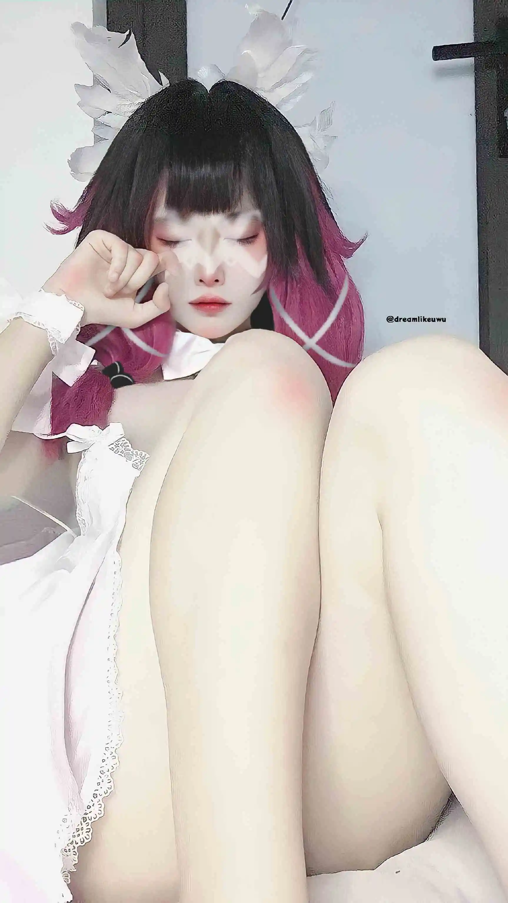 DreamlikeUwU cosplay Columbina - Genshin Impact (16)(jpg).webp