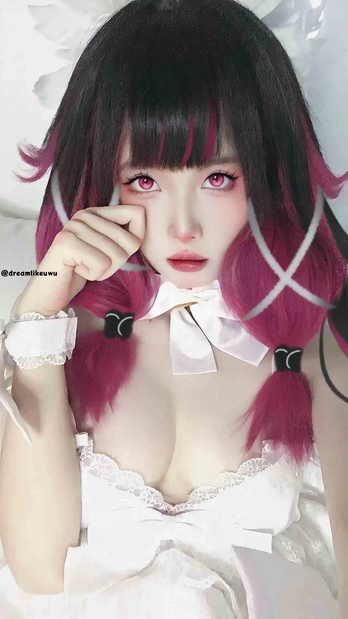 DreamlikeUwU cosplay Columbina - Genshin Impact (3)(jpg).webp