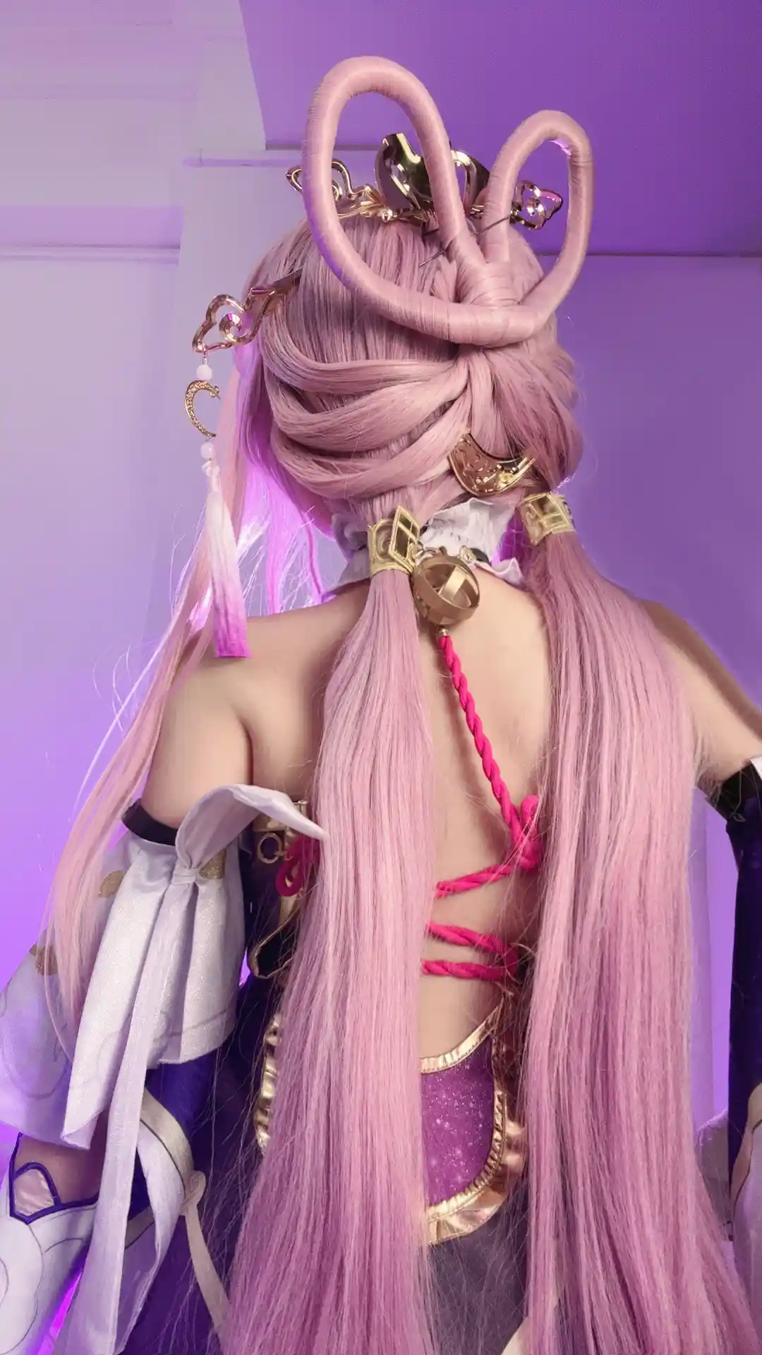 小瑶幺幺 (xiaoyaoyaoyao12) cosplay Fu Xuan - HonkaiStar Rail (5).webp