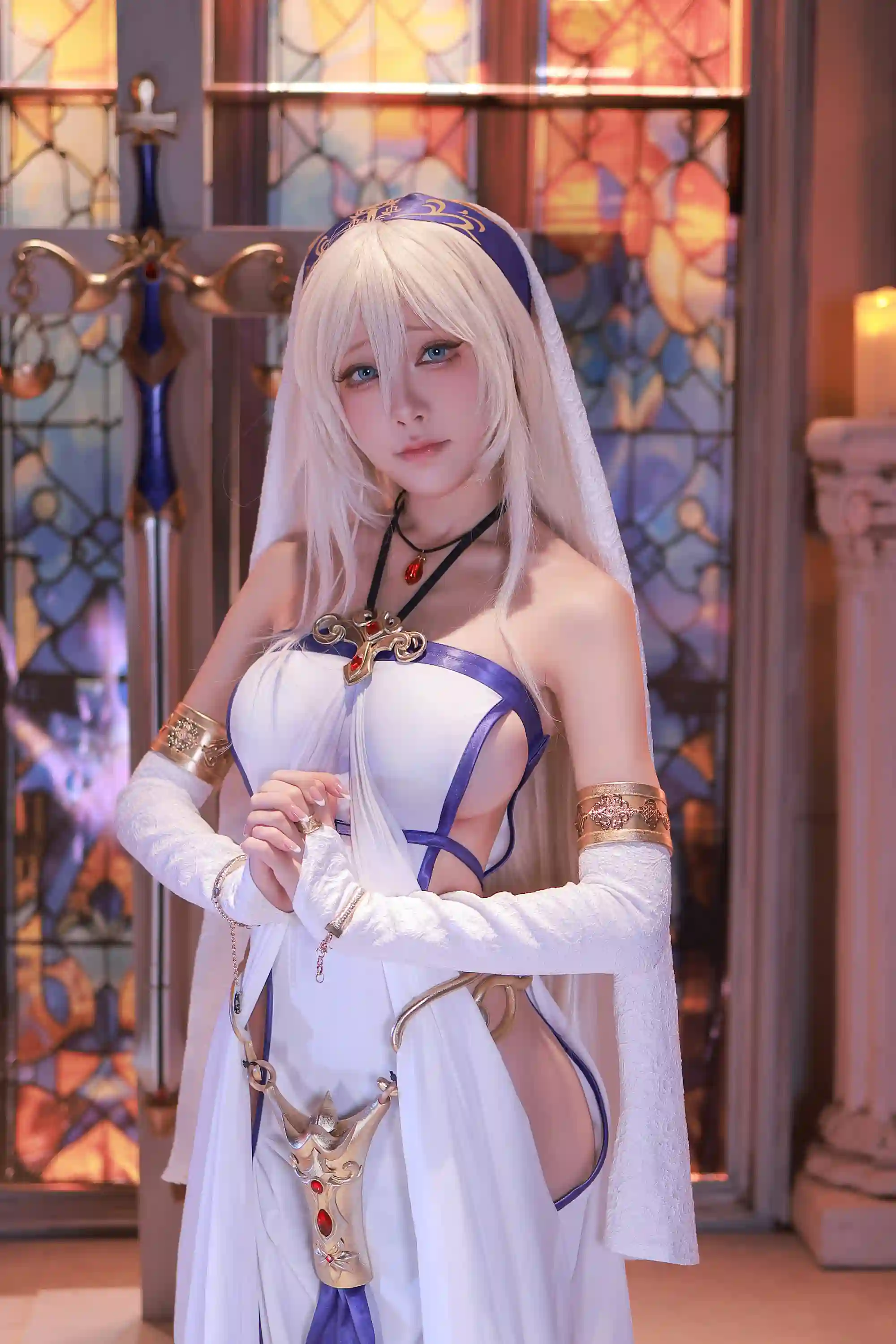 水淼Aqua cosplay Sword Maiden - Goblin Slayer - Part 2 (8).webp