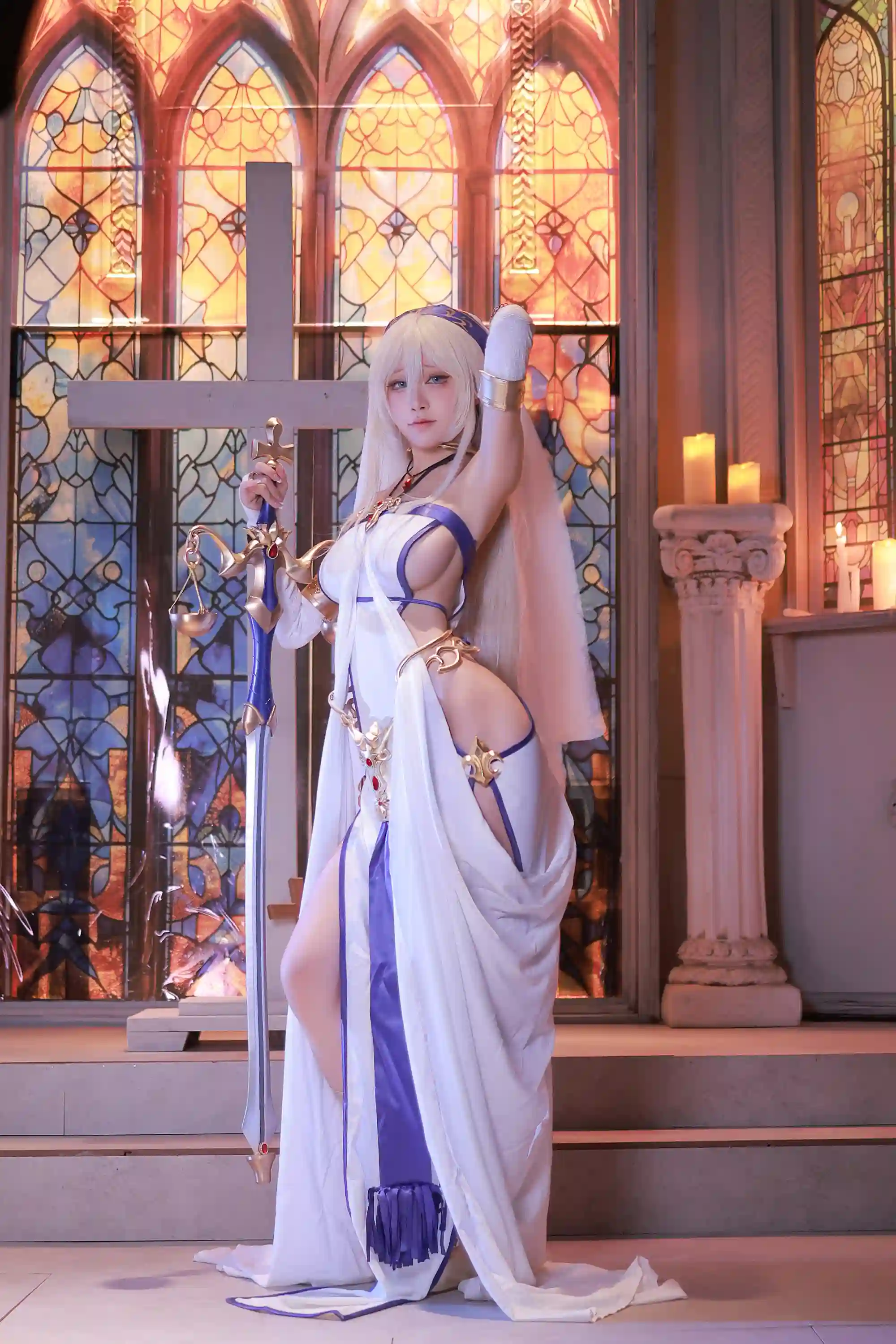 水淼Aqua cosplay Sword Maiden - Goblin Slayer - Part 2 (7).webp